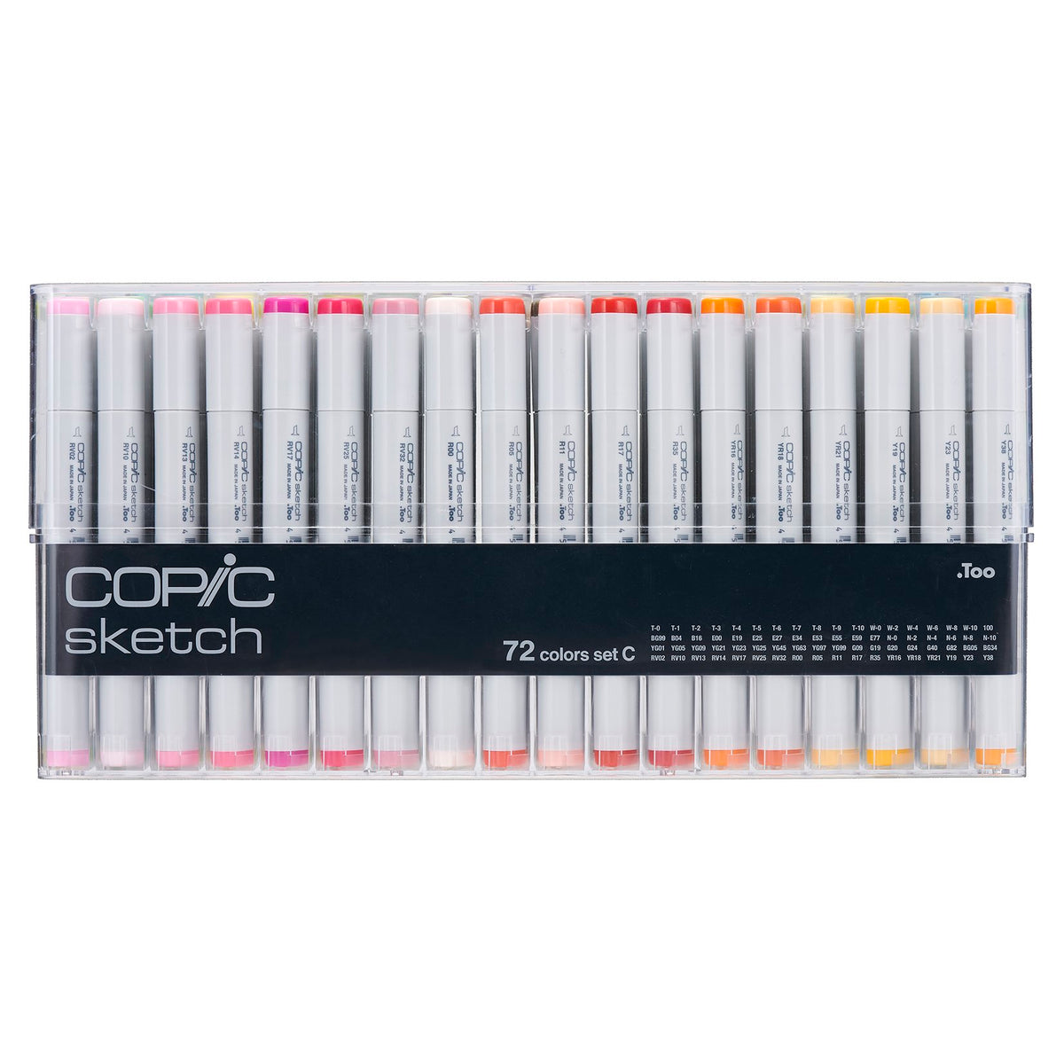 Copic Sketch Set 72C – Copic Australia