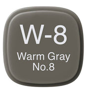 Copic Marker W8-Warm Gray No.8