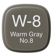 Copic Marker W8-Warm Gray No.8
