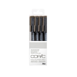 Multiliner Set Warm Grey 0.5, 0.3, 0.1, 0.05
