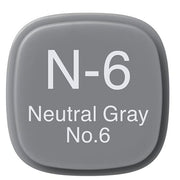 Copic Marker N6-Neutral Gray No.6