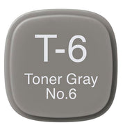 Copic Marker T6-Toner Gray No.6