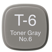 Copic Marker T6-Toner Gray No.6