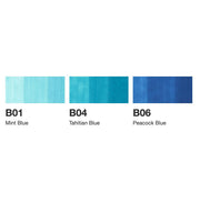 Copic Sketch Set 3 Colour Fusion 6- Blue