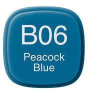 Copic Marker B06-Peacock Blue